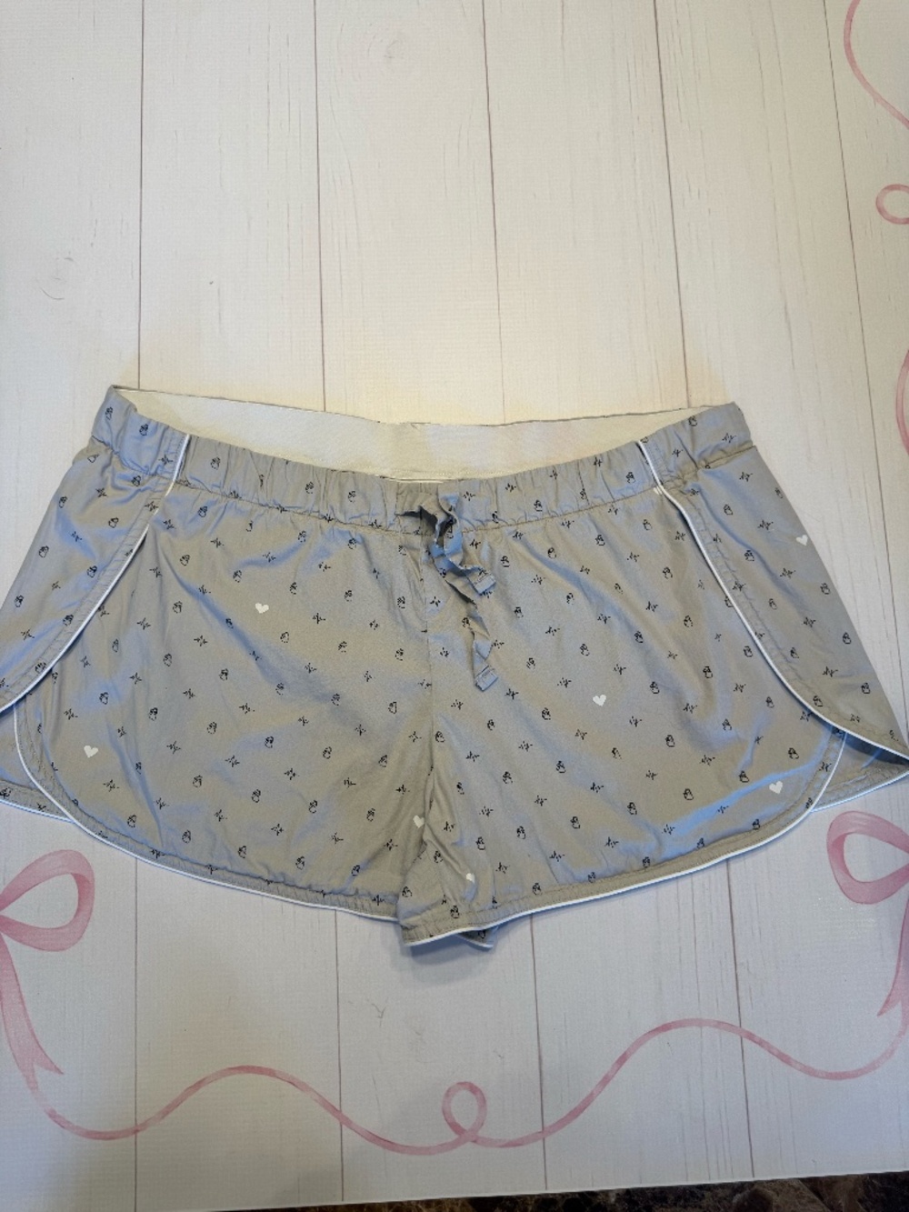 FIGS Cardiology Print Pajama shorts size XL